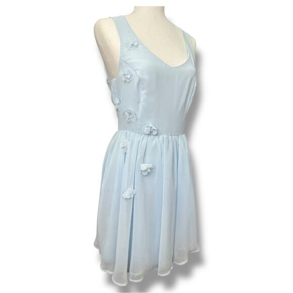 LC Lauren Conrad Disney Cinderella Collection Pale Blue Dress - Picture 9 of 10